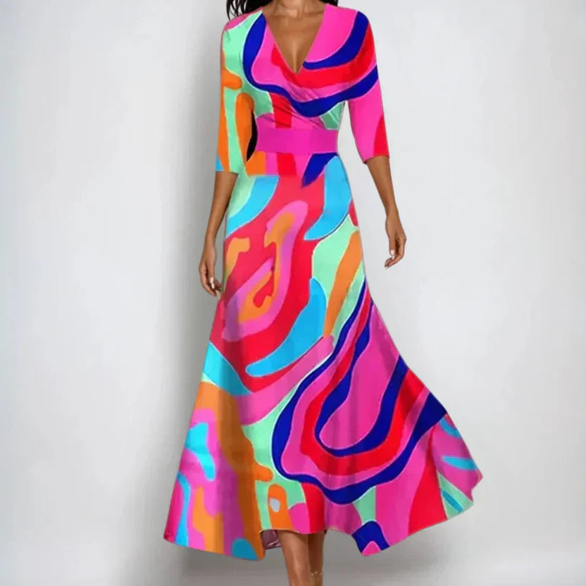 Emily | Robe Fleurie de Luxe
