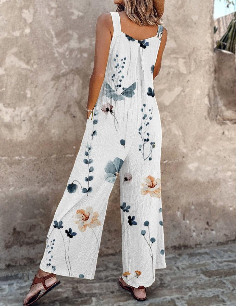 Combinaison imprimée ultra-confortable pour un style chic et décontracté