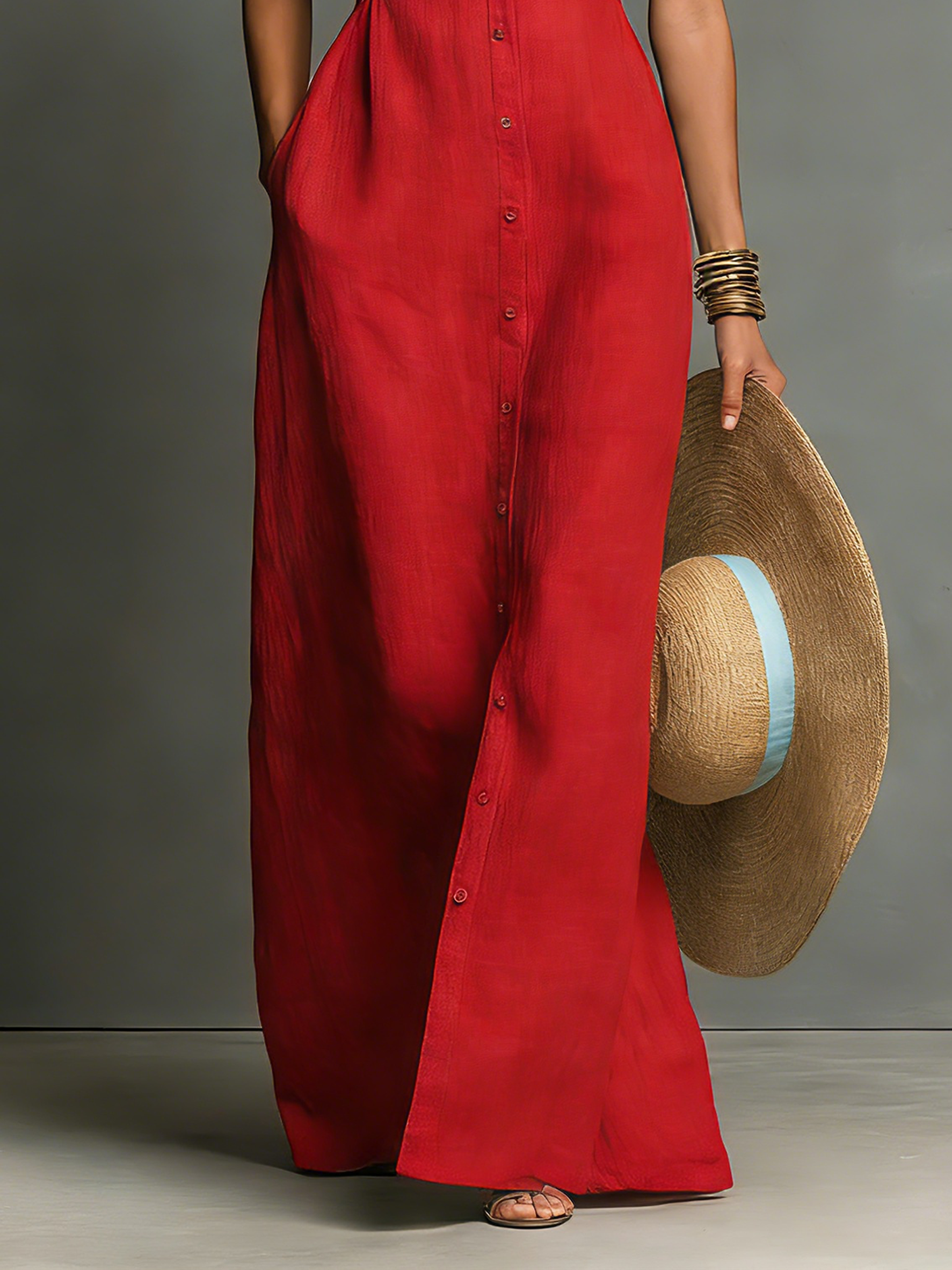 Robe Chemise en Lin