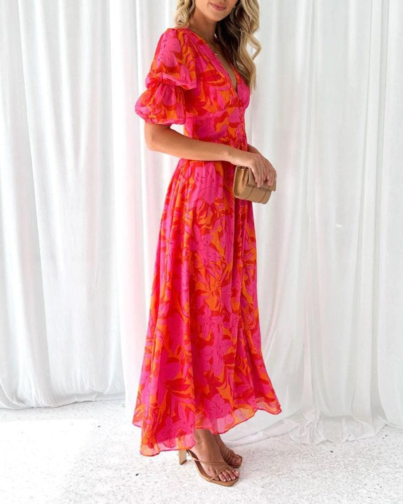 Robe longue couleur sable (ÉDITION LIMITÉE !)