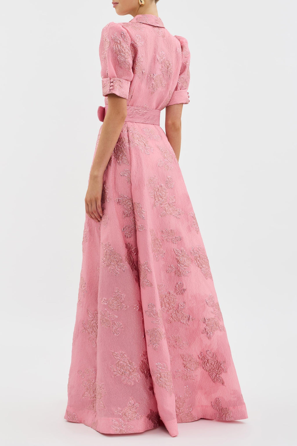 Amalia - Robe Longue à Manches Bouffantes