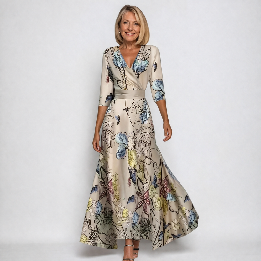 Emily | Robe Fleurie de Luxe