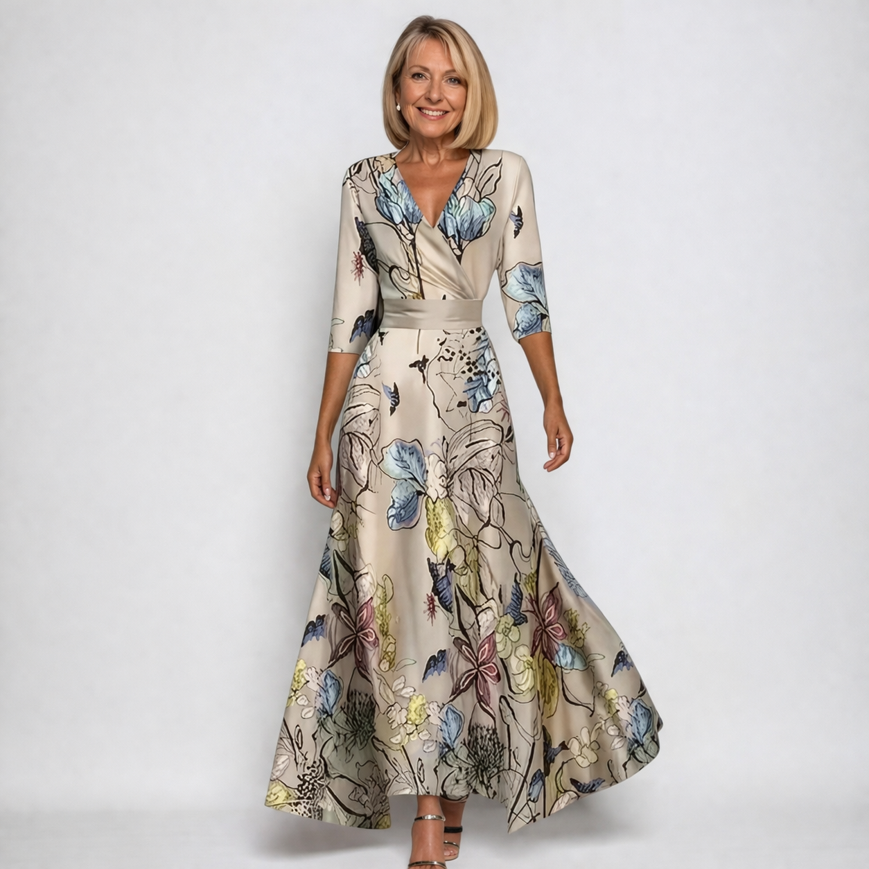 Emily | Robe Fleurie de Luxe