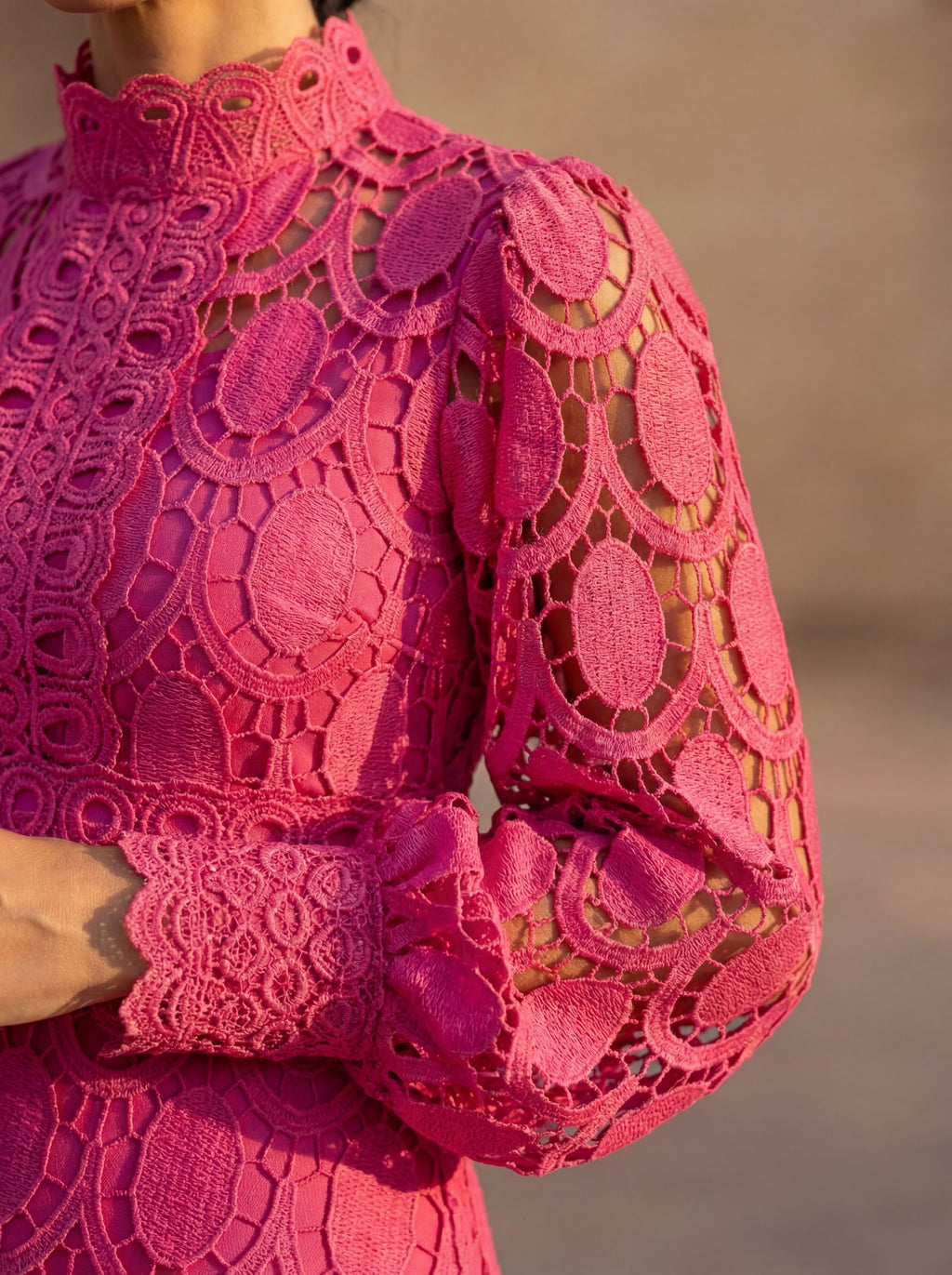 Capricorne - Robe en dentelle
