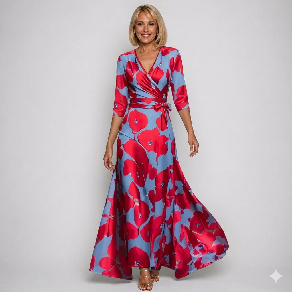 Emily | Robe Fleurie de Luxe
