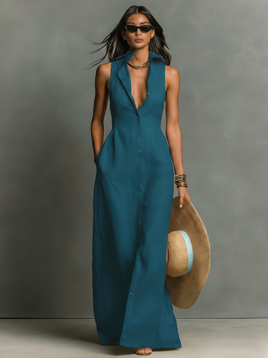 Robe Chemise en Lin