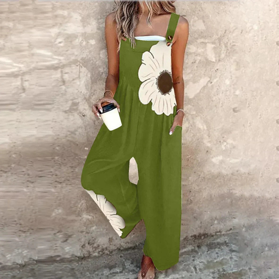 Combinaison imprimée ultra-confortable pour un style chic et décontracté