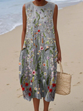 Jade| Robe d'été légère sans manches