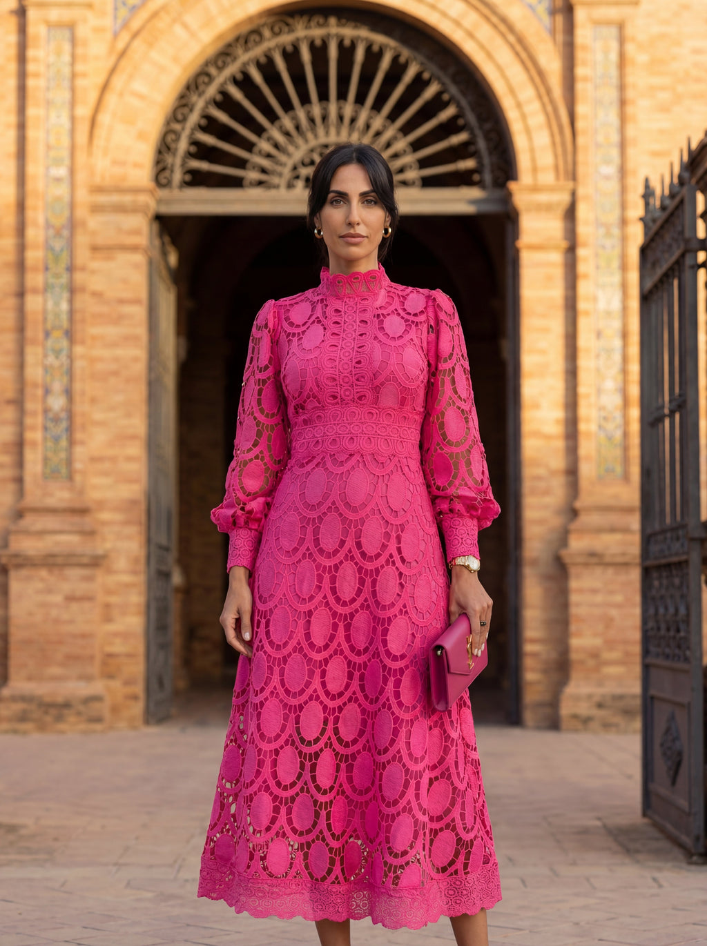 Capricorne - Robe en dentelle
