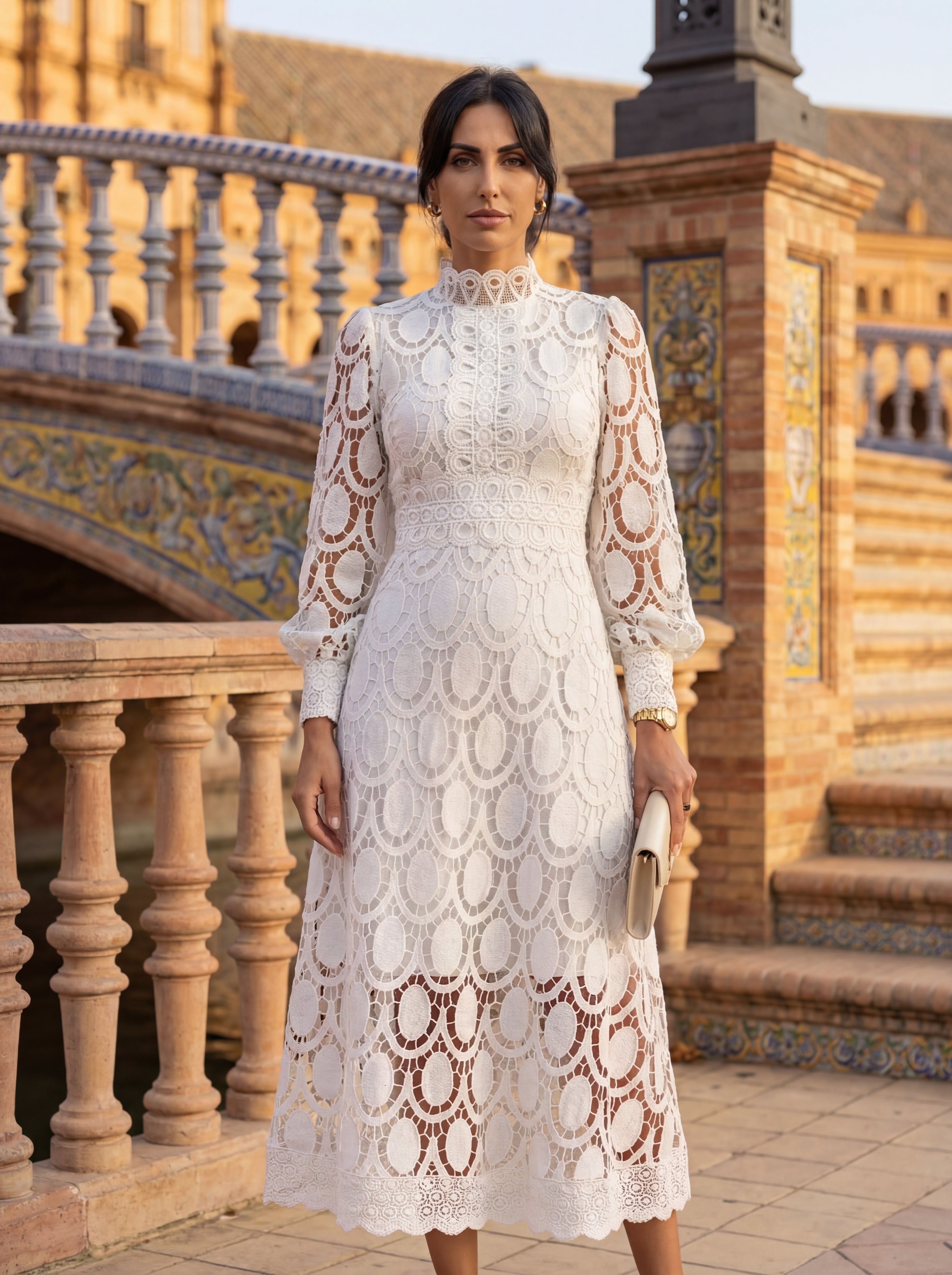 Capricorne - Robe en dentelle