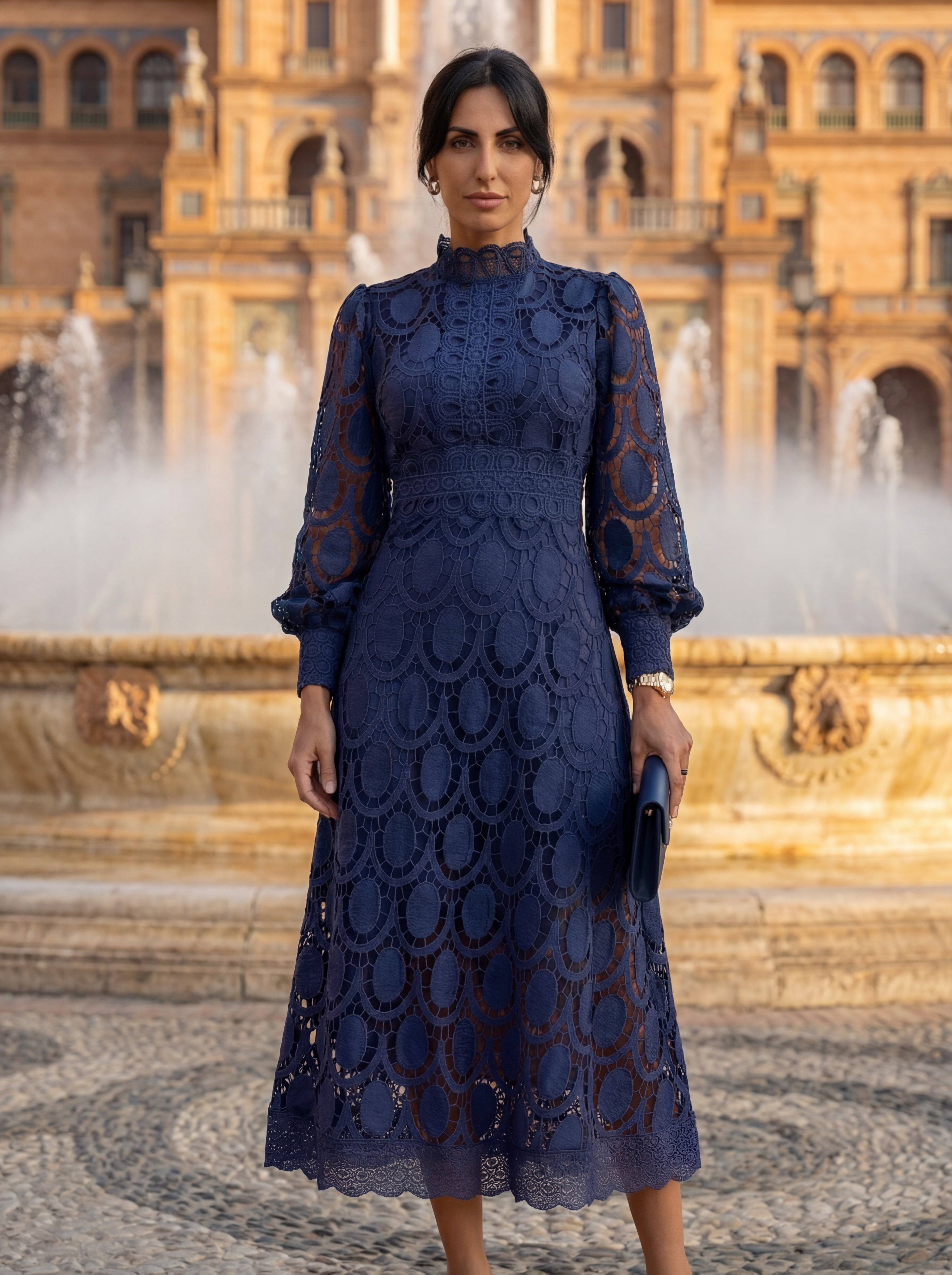 Capricorne - Robe en dentelle