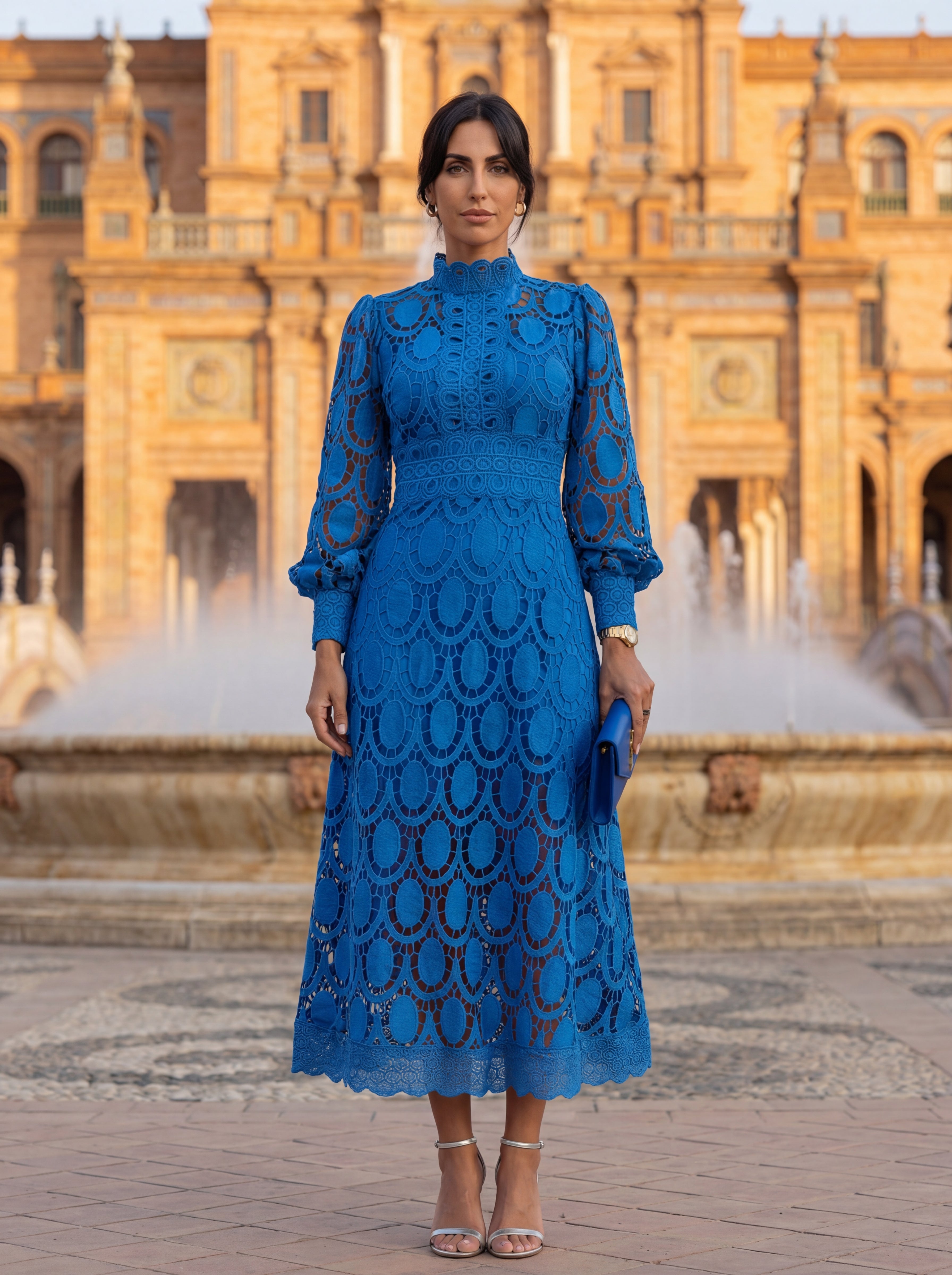 Capricorne - Robe en dentelle