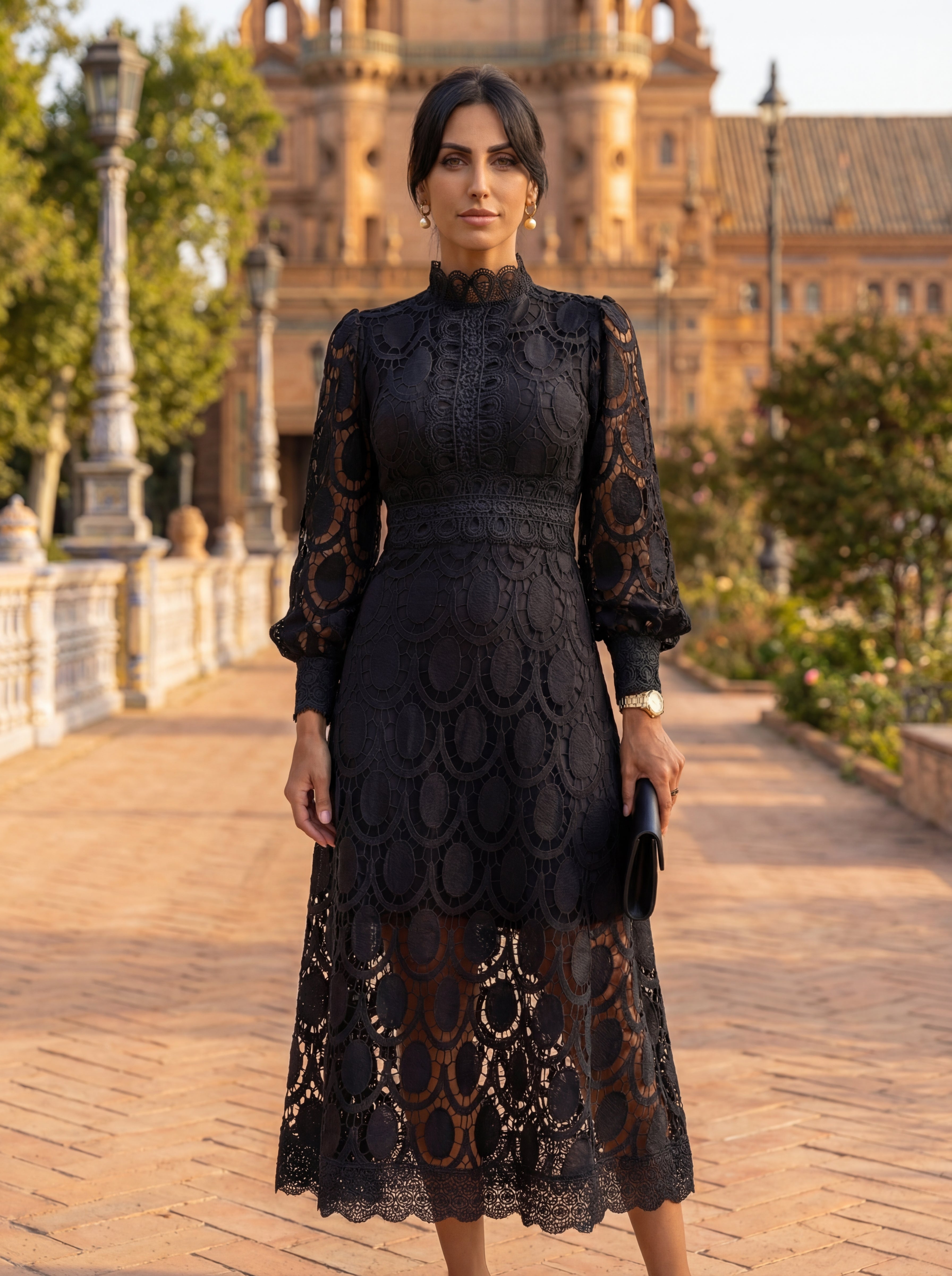 Capricorne - Robe en dentelle