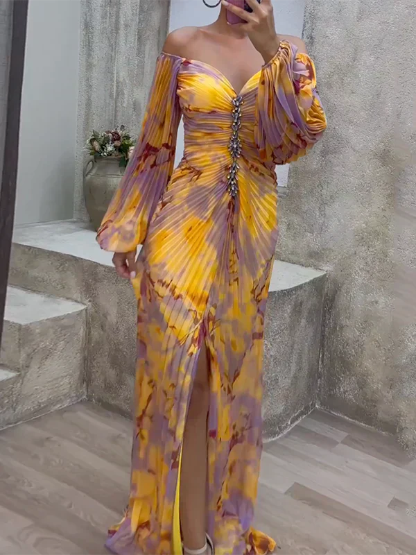 Robe Maria Chic à col en V