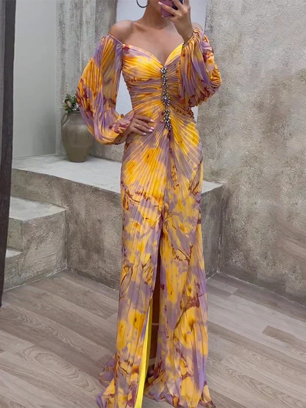 Robe Maria Chic à col en V