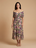 Robe Sophie à col en V