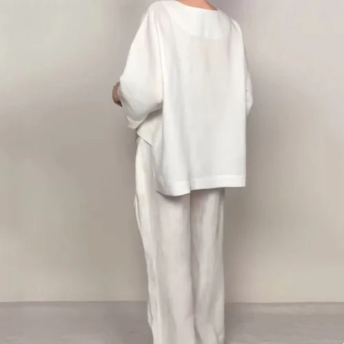 Lisa | Ensemble fluide en coton et lin