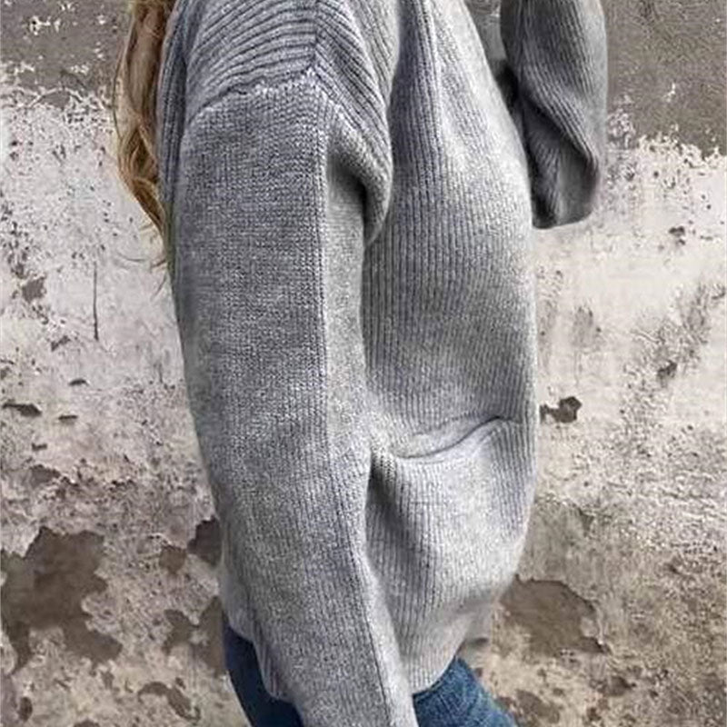 Cardigan confortable avec zip